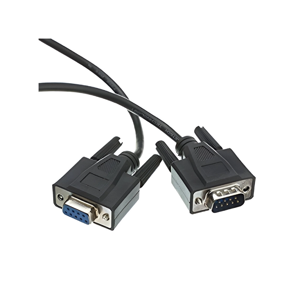 Branded 9 Pin Serial Cable 1.2m (Imported) (Male To Female) view 2